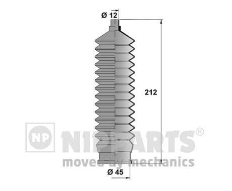 NIPPARTS J2840901 Bellow Kit, steering