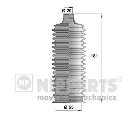 NIPPARTS J2842026 Bellow Kit, steering