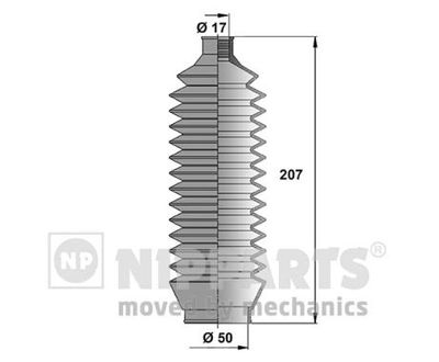 Bellow Kit, steering NIPPARTS J2845008