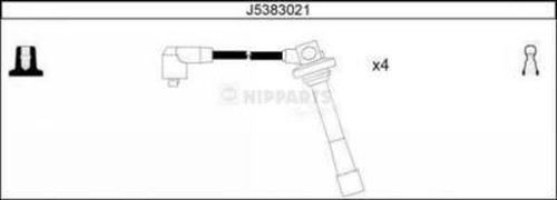 NIPPARTS J5383021 Ignition Cable Kit