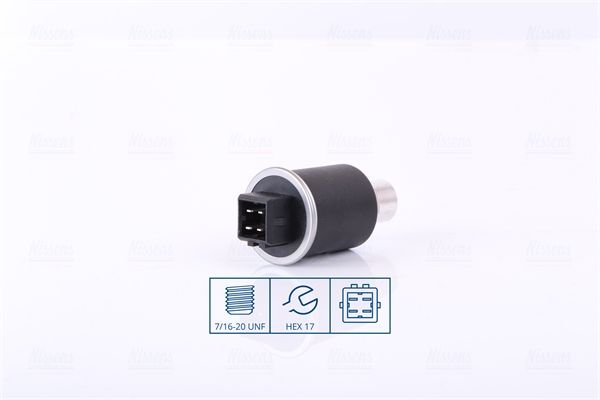 NISSENS 301018 Pressure Switch, air conditioning