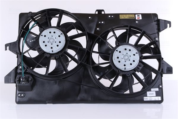 NISSENS 85483 Fan, engine cooling