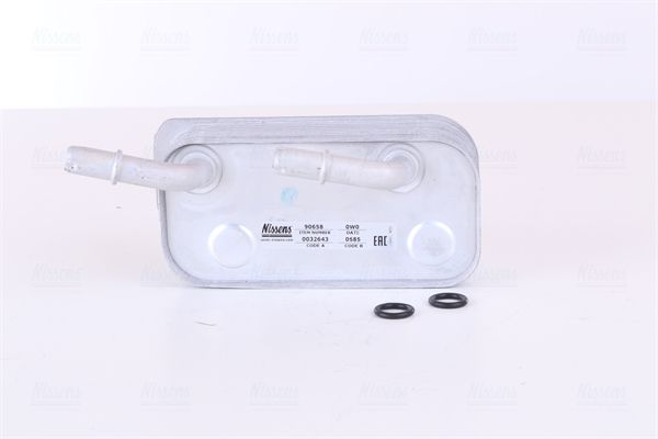 NISSENS 90658 Oil Cooler, automatic transmission