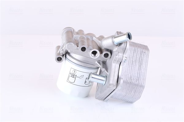 NISSENS 90893 Oil Cooler, engine oil