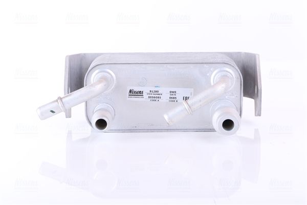 NISSENS 91280 Oil Cooler, automatic transmission