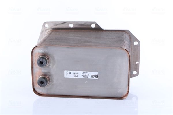 NISSENS 91433 Oil Cooler, engine oil