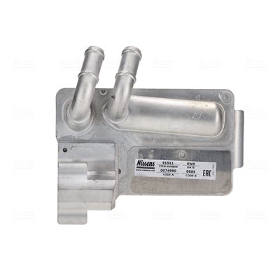 NISSENS 91511 Oil Cooler, automatic transmission