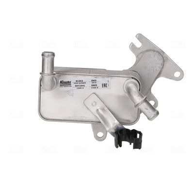 Oil Cooler, automatic transmission NISSENS 91553