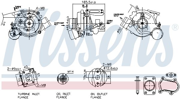 NISSENS 93611 Charger, charging (supercharged/turbocharged)