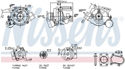 Charger, charging (supercharged/turbocharged) NISSENS 93611