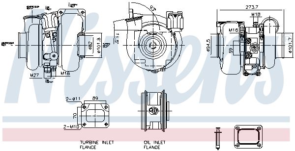 NISSENS 93757 Charger, charging (supercharged/turbocharged)
