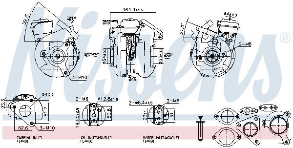 NISSENS 93779 Charger, charging (supercharged/turbocharged)