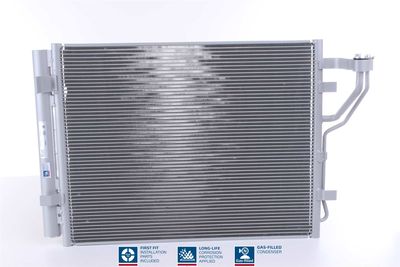 Condenser, air conditioning NISSENS 940007