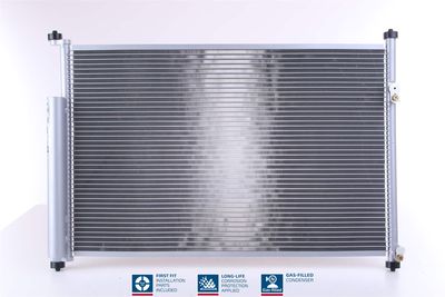 Condenser, air conditioning NISSENS 940012