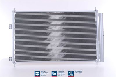 Condenser, air conditioning NISSENS 940021