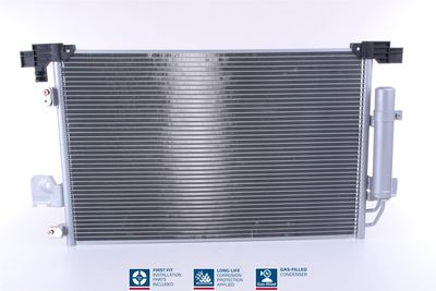Condenser, air conditioning NISSENS 940029