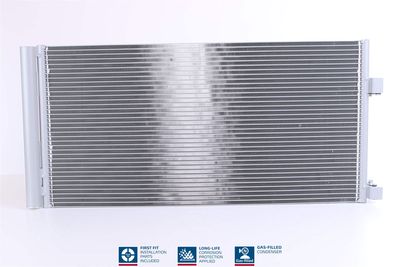 Condenser, air conditioning NISSENS 940034