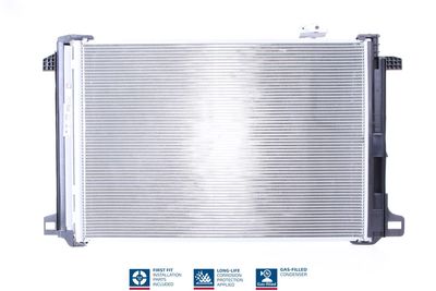 Condenser, air conditioning NISSENS 940035