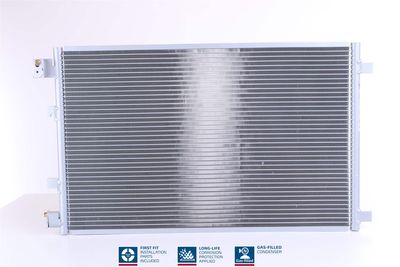 Condenser, air conditioning NISSENS 940038