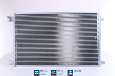 Condenser, air conditioning NISSENS 940039