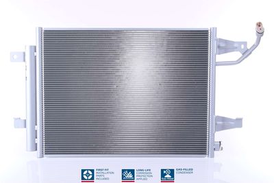 Condenser, air conditioning NISSENS 940067