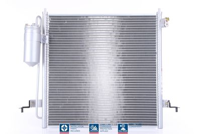 Condenser, air conditioning NISSENS 940068