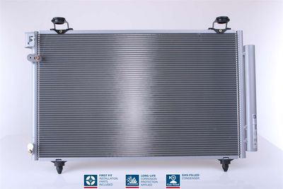 Condenser, air conditioning NISSENS 940081