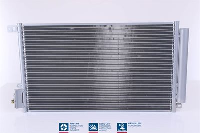 Condenser, air conditioning NISSENS 940095