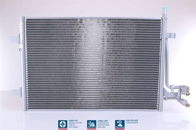 Condenser, air conditioning NISSENS 940097