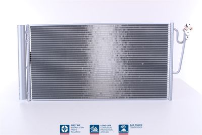Condenser, air conditioning NISSENS 940118