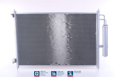 Condenser, air conditioning NISSENS 940121