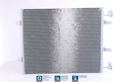 Condenser, air conditioning NISSENS 940147