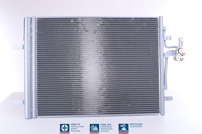 Condenser, air conditioning NISSENS 940155