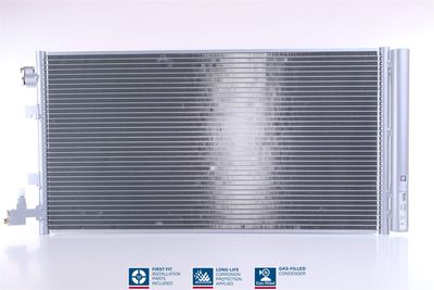 Condenser, air conditioning NISSENS 940160