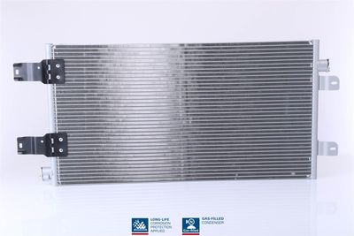Condenser, air conditioning NISSENS 940186