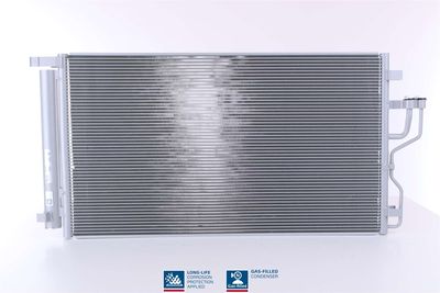 Condenser, air conditioning NISSENS 940208