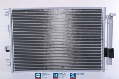 Condenser, air conditioning NISSENS 940222
