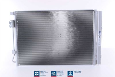 Condenser, air conditioning NISSENS 940243