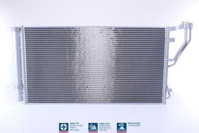Condenser, air conditioning NISSENS 940244