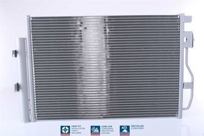 Condenser, air conditioning NISSENS 940246