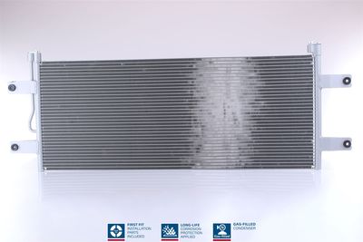 Condenser, air conditioning NISSENS 940264