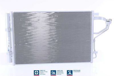 Condenser, air conditioning NISSENS 940268