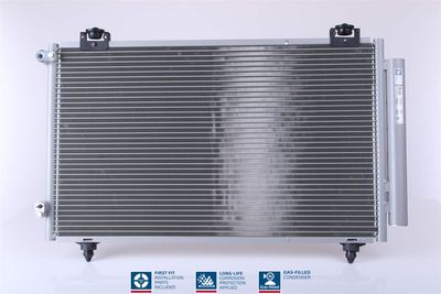 Condenser, air conditioning NISSENS 940299