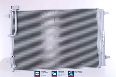 Condenser, air conditioning NISSENS 940329