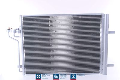 Condenser, air conditioning NISSENS 940398