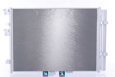 Condenser, air conditioning NISSENS 940405