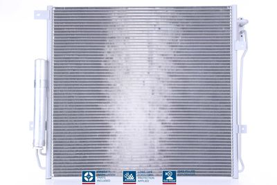 Condenser, air conditioning NISSENS 940407