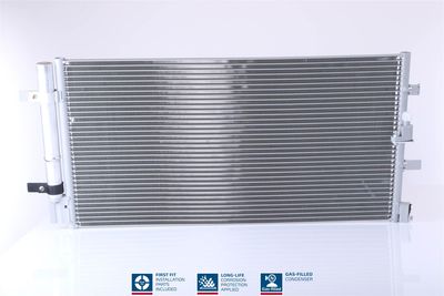 Condenser, air conditioning NISSENS 940430