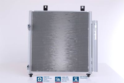 Condenser, air conditioning NISSENS 940447