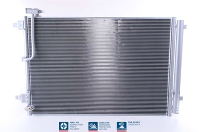 Condenser, air conditioning NISSENS 940452